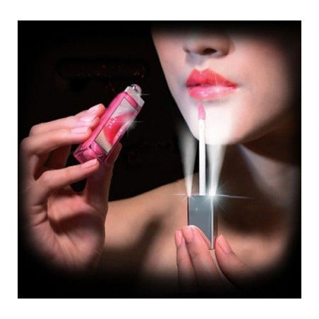 Gloss Labial para sexo oral con linterna y espejo