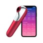 Satisfyer Dual Love Connect App Succionador y Vibrador Rojo