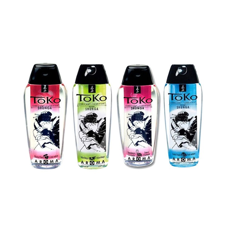 Lubricantes Shunga Toko: Sabores únicos y comestibles