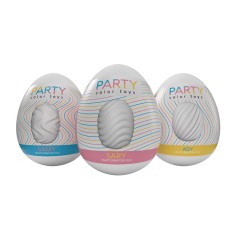 Huevos Masturbadores PARTY Reversibles | SARY, SAMY, ADY