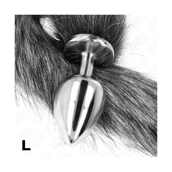 Plug Anal Cola de Zorro de Kink | Talla L