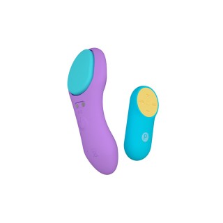 Vibrador Panty Lila con Mando | Placer Discreto con Control Remoto