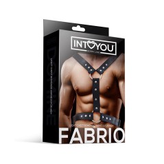 Fabrio, Arnés Bondage Masculino de Cuero Vegano | Compra Online