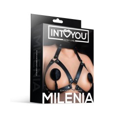 Arnés Pecho Bondage Milenia con Collar | MeproBocas
