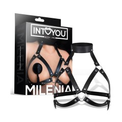Arnés Pecho Bondage Milenia con Collar | MeproBocas