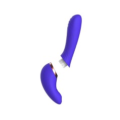 Rayden Vibrador con Bolas Internas y Pulsación | Doble estimulación