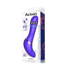 Rayden Vibrador con Bolas Internas y Pulsación | Doble estimulación