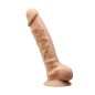 Pene realístico negro de 23 cm