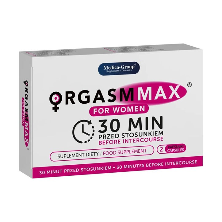 Orgasm Max para Mujer | Complemento Natural en Capsulas con Ginseng y Maca