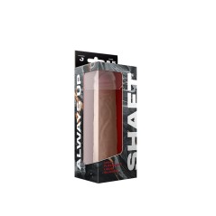 Dildo realista silicona líquida Flexiskin™ | 21, 6 cm