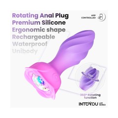 Moxy | Plug Anal App ActiveJoy Rotación 360º