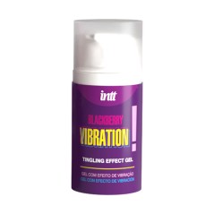 Gel Vibrador Líquido INTT Releases Mora 15 ml | Gel Estimulante Íntimo