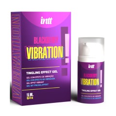 Gel Vibrador Líquido INTT Releases Mora 15 ml | Gel Estimulante Íntimo