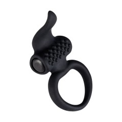 Lingus Black Anillo Vibrador para Parejas | Estimulador Clítoris