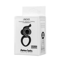 Lingus Black Anillo Vibrador para Parejas | Estimulador Clítoris