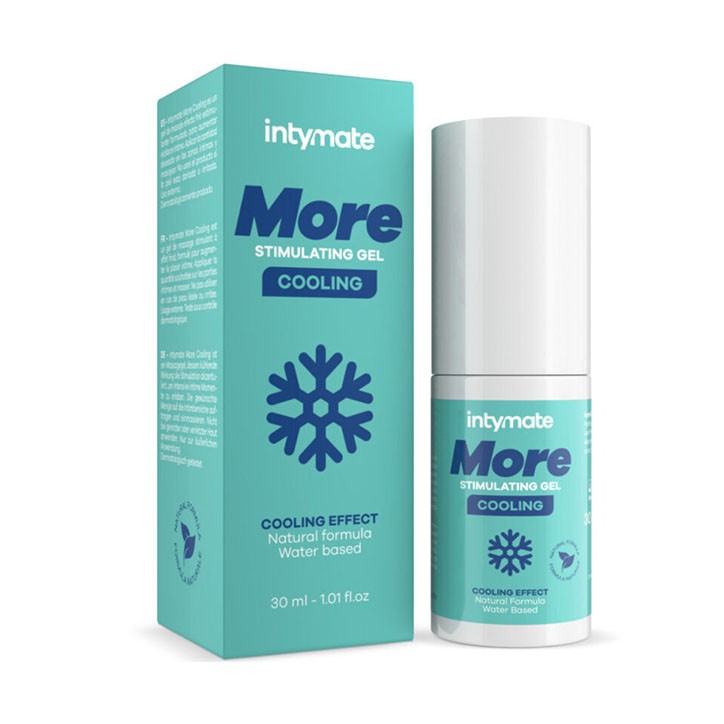 More | Gel Íntimo Efecto Frío con Base Agua para Ella