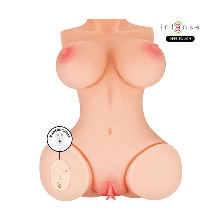 Vero Torso Vagina con Succión, Calor y Vibración | Masturbador Realista